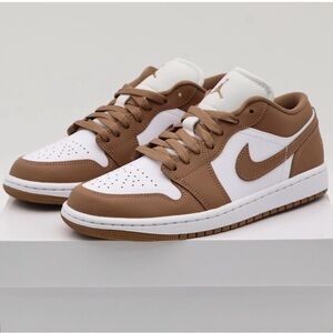 NIKE AIR JORDAN 1 SNEAKERS ARCHAEO BROWN (NEVER WORN)